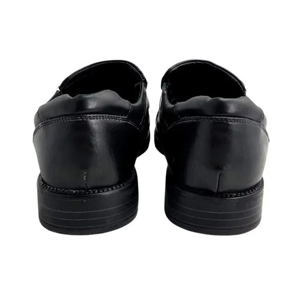Robert David Boys Lil Tim Black Slip-On Loafers Dress Shoes Size 6M - Picture 5 of 10